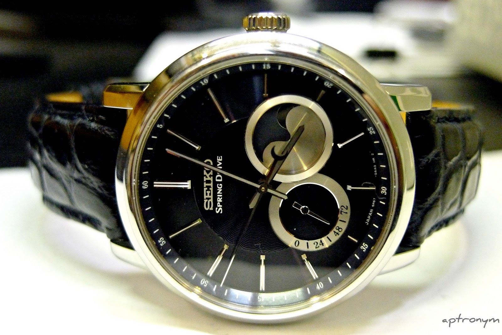 Three years on : Seiko's Limited Edition Spring Drive Moon Phase –  HOROLOGIUM